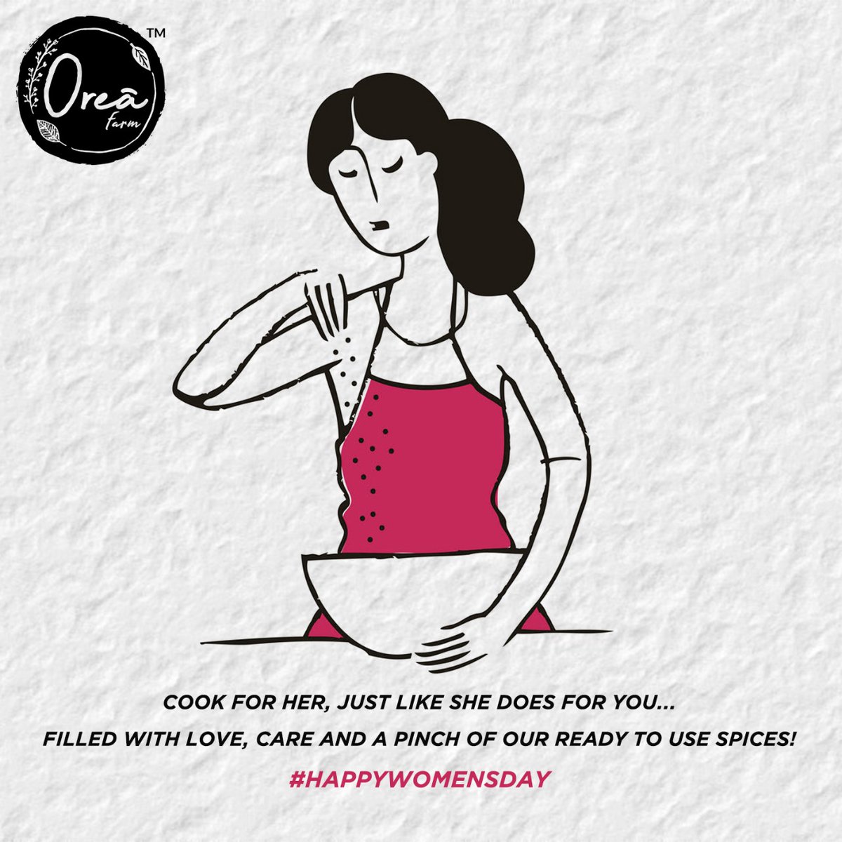 oreafarm's tweet photo. This Women's Day, cook for the amazing woman in your life, just like she does for you...filled with love, care, and a pinch of our ready-to-use spices!
HAPPY WOMEN'S DAY!!
.
.
#orea #oreafarms #oreafoods #happywomensday #womensday2021 #happywomensday2021 #womensday #cookforher https://t.co/87ScCfHbz8