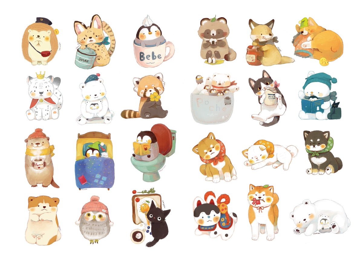 どこかの誰かに刺さればそれで良い もふもふで優しい動物キャラクターを描きます Fumika 東急ハンズ名古屋店のイラスト