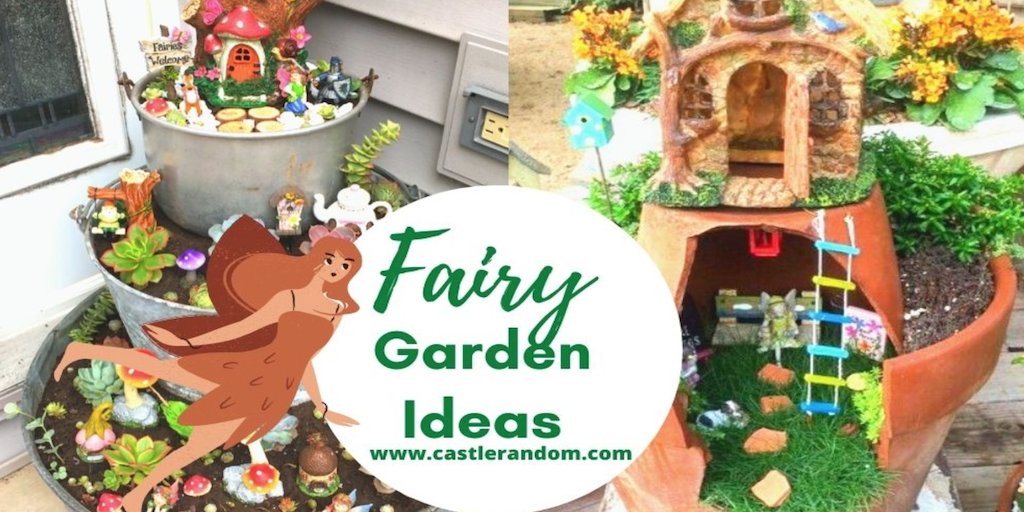 Fairy Garden Ideas for a perfect #diy twist to your #garden castlerandom.com/fairy-garden-i… RT <a href="/castlerandom/">Castle Random ▶️ Unicorn Candy Dream🦄</a>