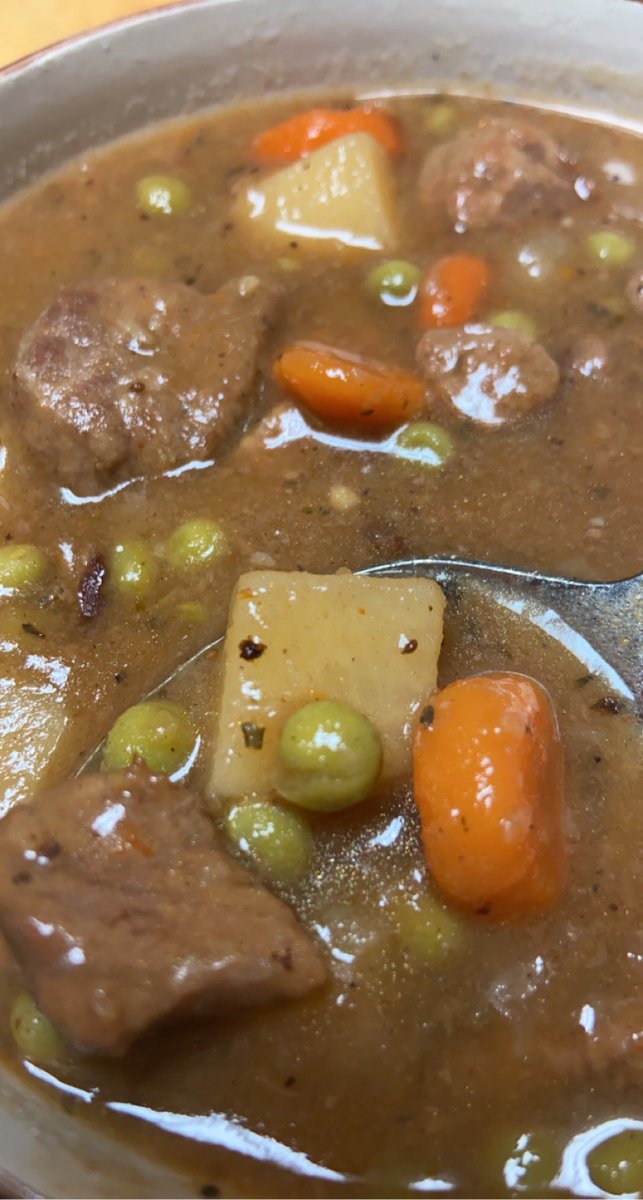 It’s probably too late to be eating this but how can I resist my own from scratch beef stew? 😍😍😍😍

The heartiest of meals!