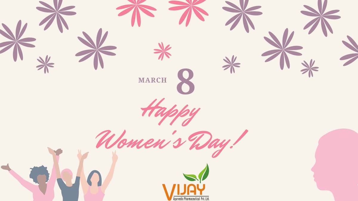 VijayAyurvedic's tweet photo. Happy International Women's Day!
.
#HappyWomensDay #WomensDay #WomensDay2021 #WomenPower #GirlPower #VijayAyurvedic #VijayAyurvedicHospital #VAPPL https://t.co/ut2bv3zYTV