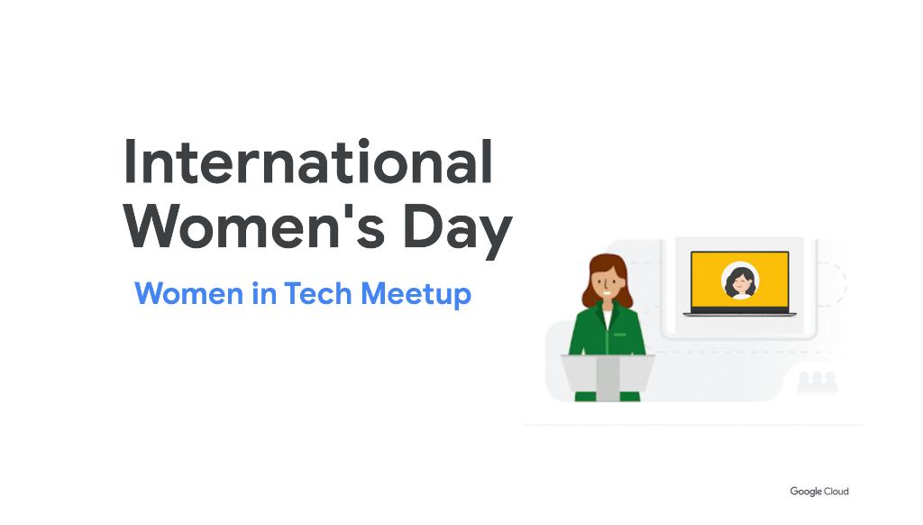 GoogleCloud_IN's tweet photo. Today on #InternationalWomensDay2021, join our leaders virtually to hear valuable insights on career, culture & work. We are also hosting exclusive tech talks by #GoogleCloud experts on #modernizingapplications. Sign up → https://t.co/92DxqOrDZt https://t.co/YXLfrzpM7L