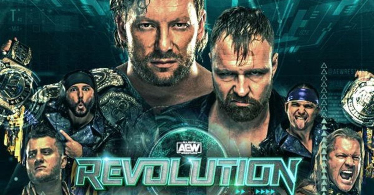 EquinJones's tweet photo. John Moxey and Kenny Omega, wow, what a match!!  #Barbwirematch #AEWRevolution2021 https://t.co/uhyeROizIe