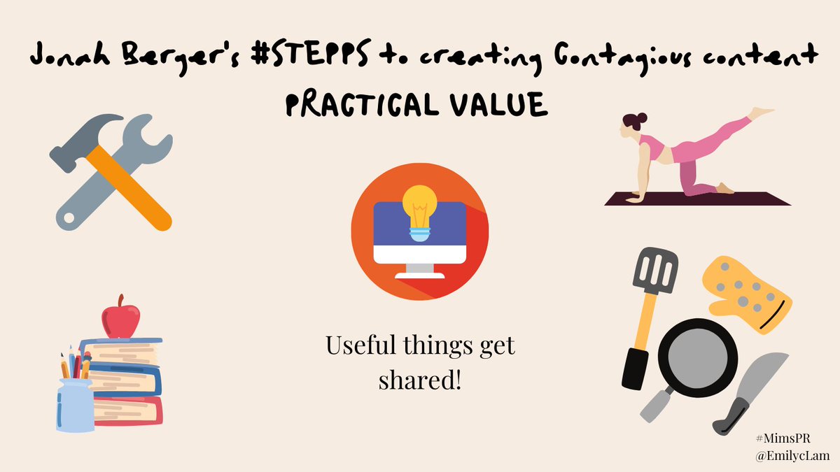 EmilycLam's tweet photo. As @j1berger states one of the ways content becomes viral is through Practical Value. Highlighting incredible skills and expertise can lead to popularity. #STEPPS #MimsPR https://t.co/3xhl0JT4S5