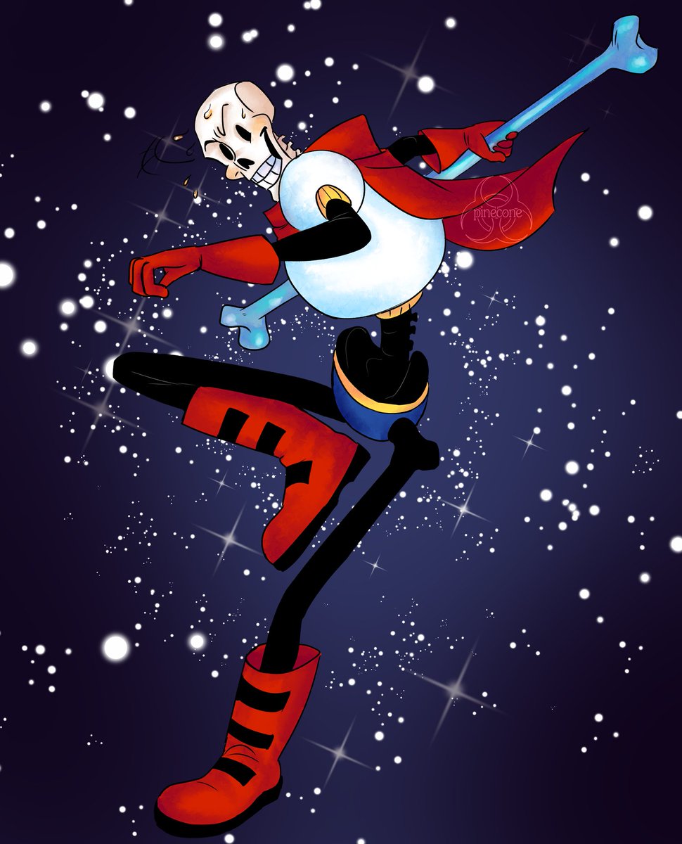 nyehtish's tweet photo. This took me like 2 hours mainly bc I was messing around in clip studio lmao
ANYWAYS look at my cool and handsome boy
U go bby, swing that bone 🦴🦴🦴
#pineart #papyrus https://t.co/4kPKIXHPf8
