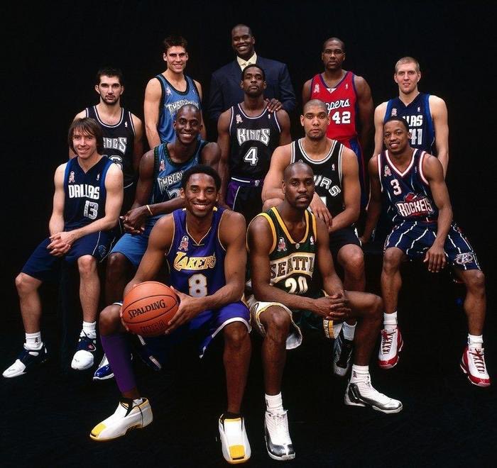 HilltopNBA's tweet image. I miss when NBA players would wear their own jerseys in the all-star game.