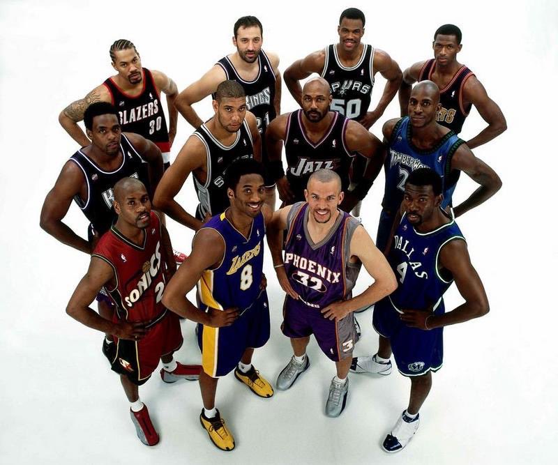 Hoops on X: NBA All-Star games where every player wore their own