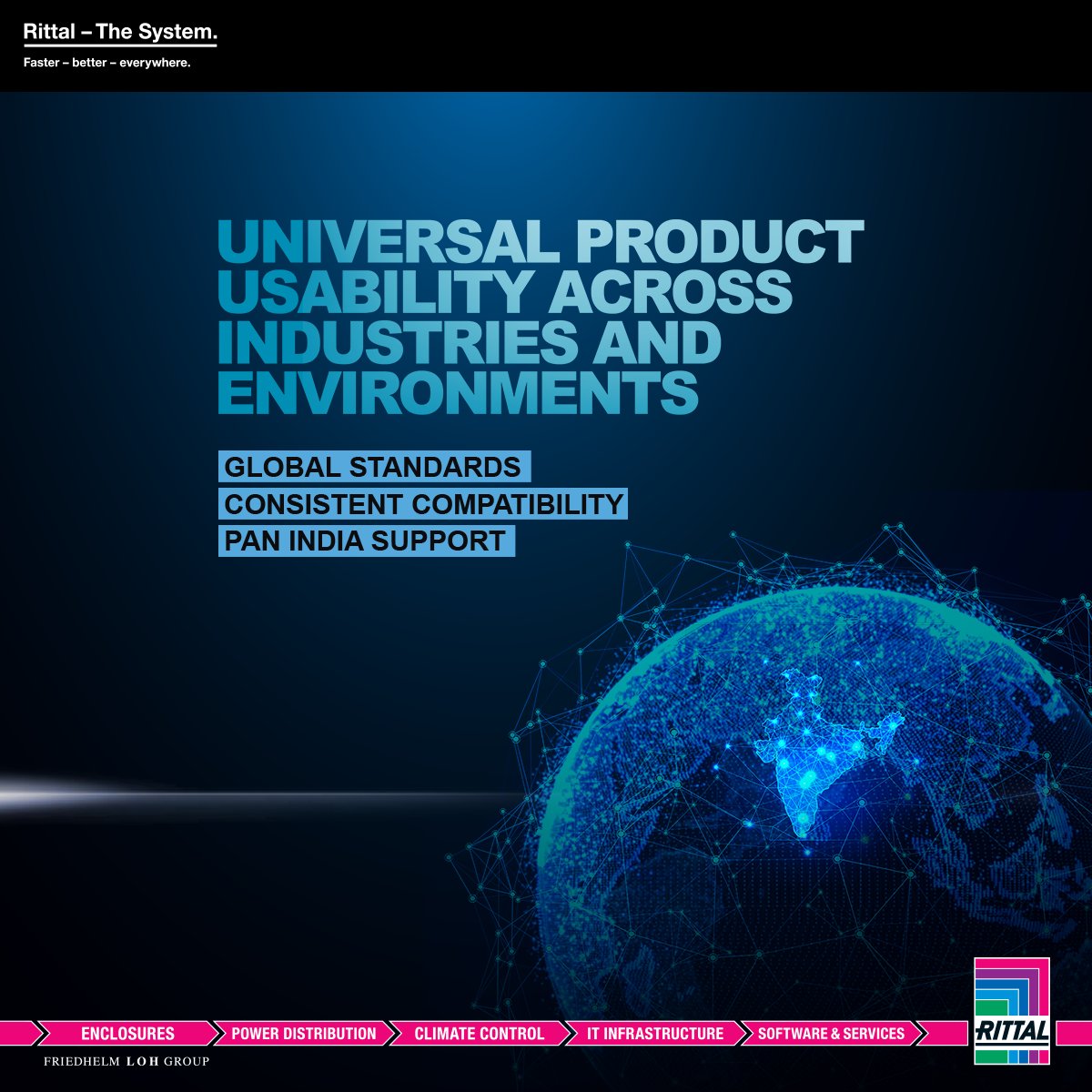Rittal_India's tweet photo. Our global footprint enables us to deliver products, solutions, and services everywhere. Believe in our most trusted offerings to empower your business with efficiency. Be #FasterBetterEverywhere with us

#Rittal #ElectricalPanel #coolingunit #Racks @Rittal https://t.co/Zo8lvoudNa