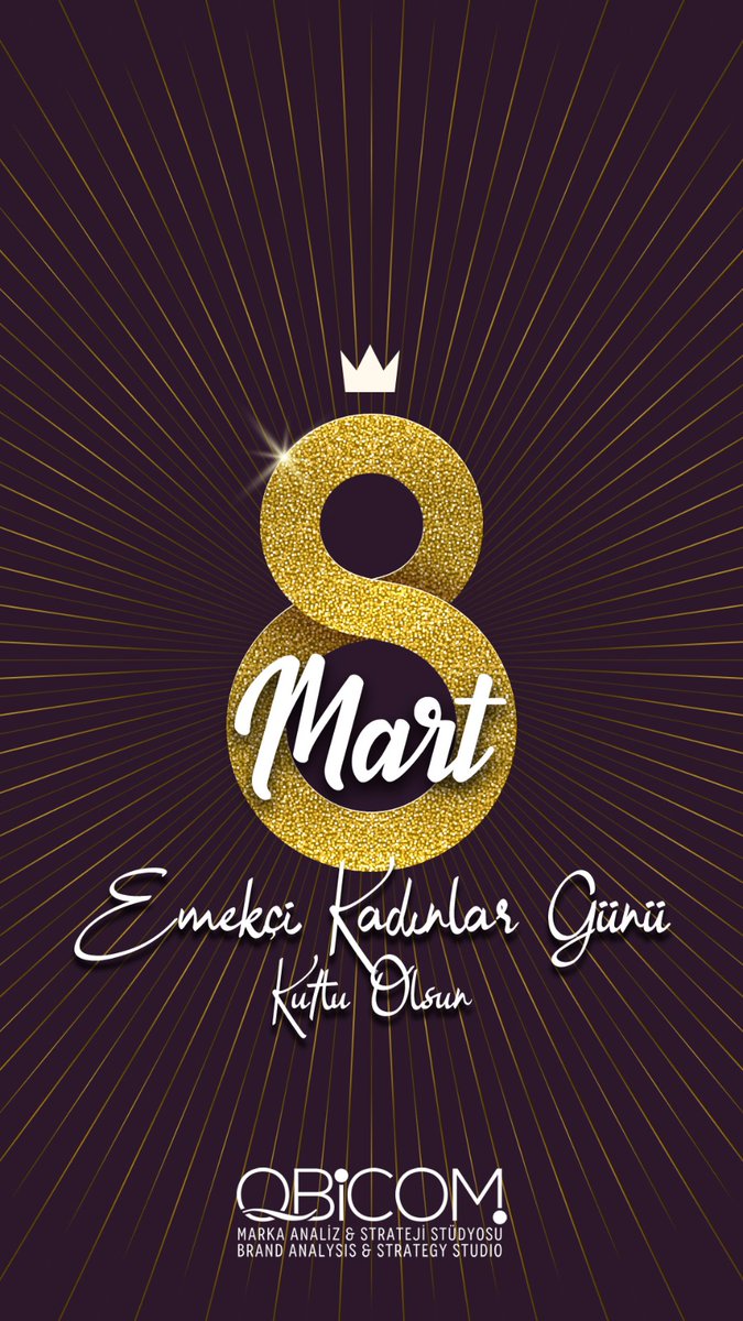 QbicomTr's tweet photo. Hayatın her alanında varlığıyla bize güç veren tüm kadınlarımızın 8 Mart Dünya Kadınlar Günü kutlu olsun!

#8mart #8martdünyakadınlargünü https://t.co/XyFNNjjhGj