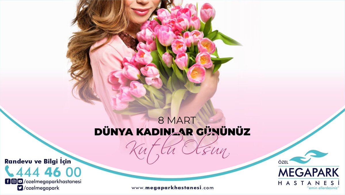 8 Mart Dünya Kadınlar Günü Kutlu Olsun. 

#Kahramanmaraş
#ÖzelMegaparkHastanesi
#8MartDünyaKadınlarGünü