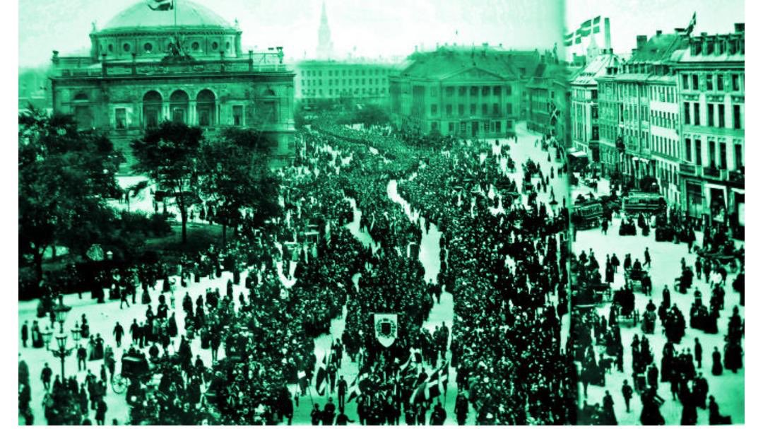 DKAMBinIran's tweet photo. On #IWD2021 let’s remember the pioneers. This photo is from Copenhagen 1915 when the Constitution was changed, introducing universal suffrage. Six years earlier Danish women voted in local elections for the first time. Much progress. But still much to do. @DanishMFA @IRIMFA_EN https://t.co/BHl2Phnvem