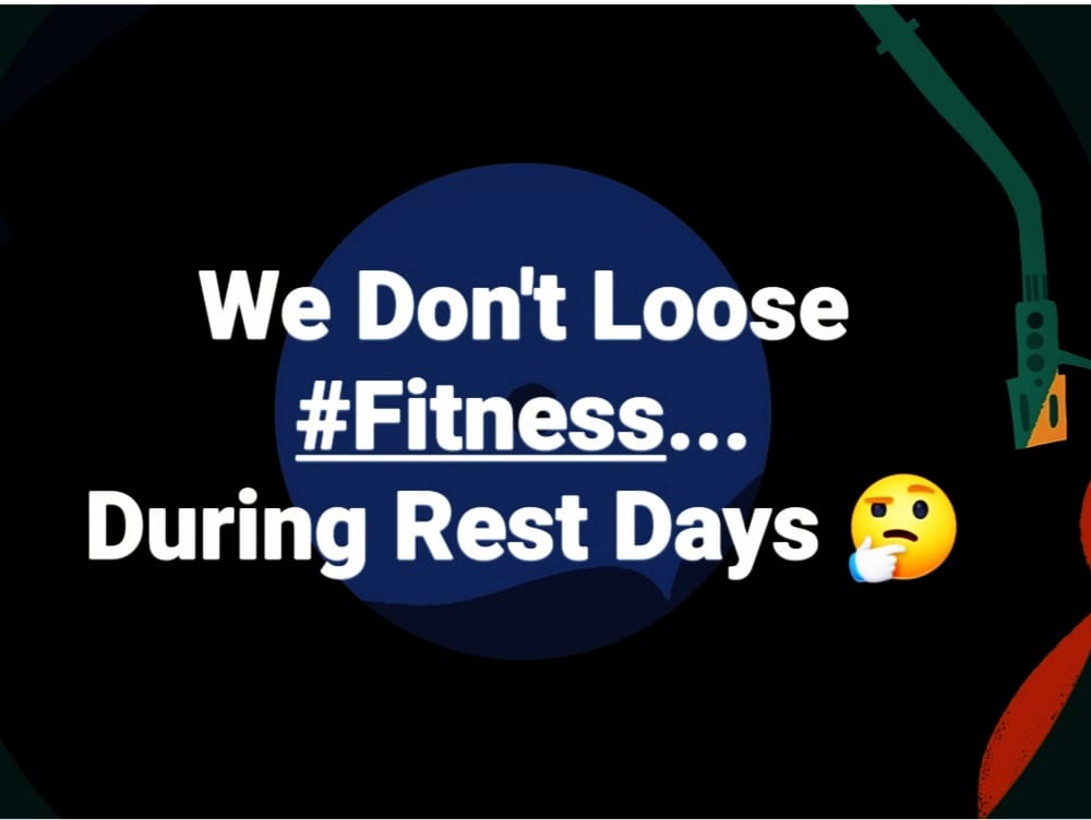 #KeepFitWithCitizens #HappyRestDay