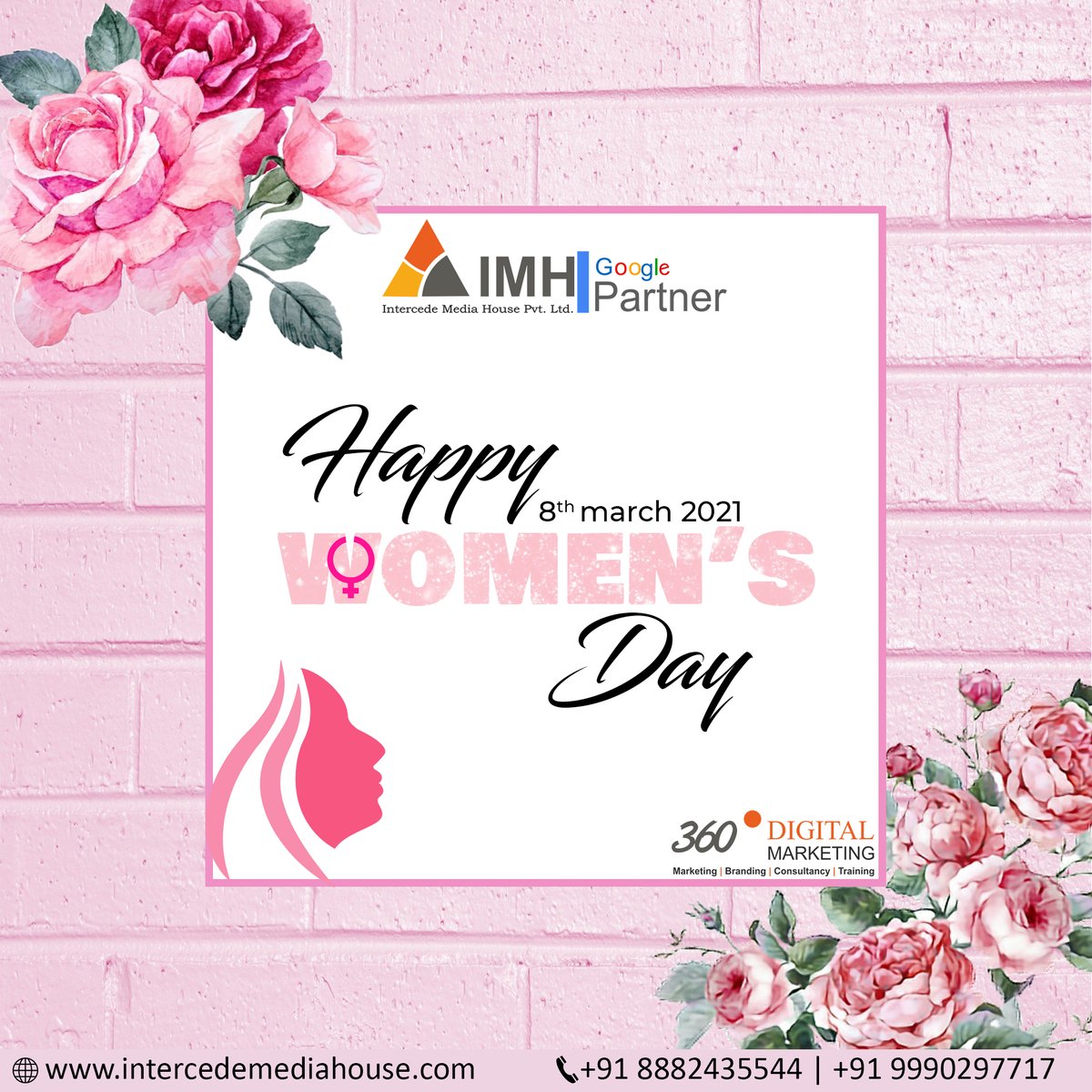 intercede_media's tweet photo. A woman in any form shall be celebrated and honoured, be it, a sister or a wife or a mother or any other form. Wishing you a Happy Women’s Day!
#womensday #women #internationalwomensday #womenempowerment2021 #womenpower https://t.co/cSRbabsGgF
