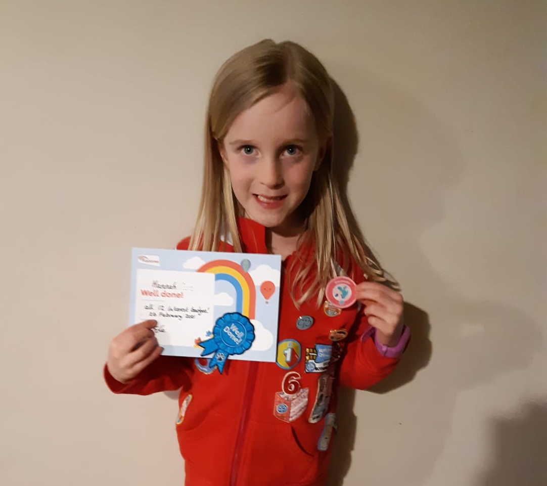 Here's another of our Rainbows who has completed all the Interest Badges and has been awarded with a special certificate and badge. We're so proud of Hannah, who has worked really hard to earn all 12 badges! Well done!
<a href="/GirlguidingShef/">GirlguidingSheffield</a> <a href="/GirlguidingNEE/">Girlguiding North East</a> <a href="/Girlguiding/">Girlguiding</a>