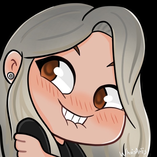 WhoIsAriis's tweet photo. Ayer estuve haciendo otro emote para twitch ya que el anterior no me  convencía mucho ^^ este me ha gustado tanto que por el momento se va a quedar en algunos sitios de foto de perfil 🥰💙 https://t.co/1vu898xwAw