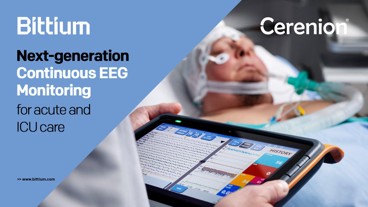 Bittium's tweet photo. #DGKN will be online this week! Join us and come to listen Jukka Kortelainen’s presentation about “Continuous EEG monitoring in ICU using BrainStatus/C-Trend - An example with prognostication after cardiac arrest”. https://t.co/oBjslAOKZf

#BrainStatus #Cerenion #Ctrend #cEEG https://t.co/2QuUdZobTS
