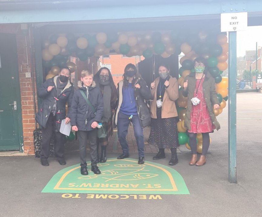 StAndrewsSW16's tweet photo. So lovely to see so many beautiful smiles this morning 😁 https://t.co/gIBdWzXdRV