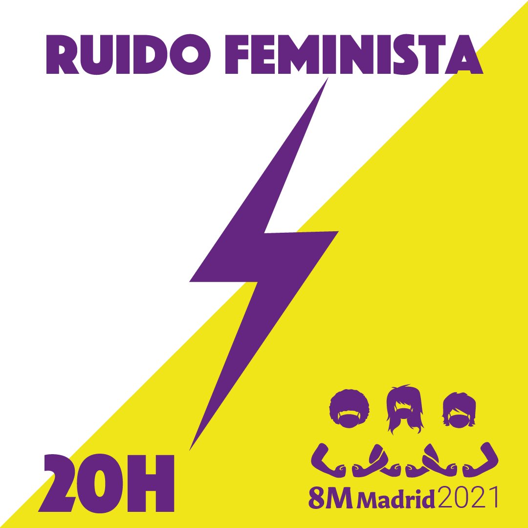 👩🏼‍🤝‍👩🏿¡Amiga, vecina, compañera! 👩🏼‍🤝‍👩🏿

No pueden callarnos. Deben oírnos. Esta tarde a las 20h desde tu plaza, desde tu calle, desde tu ventana 🔉 RUIDO FEMINISTA🔉

¡Vamos juntas y sonoras!

#LaProtestaEsNuestra 
#8MFeminismoEsEsencial