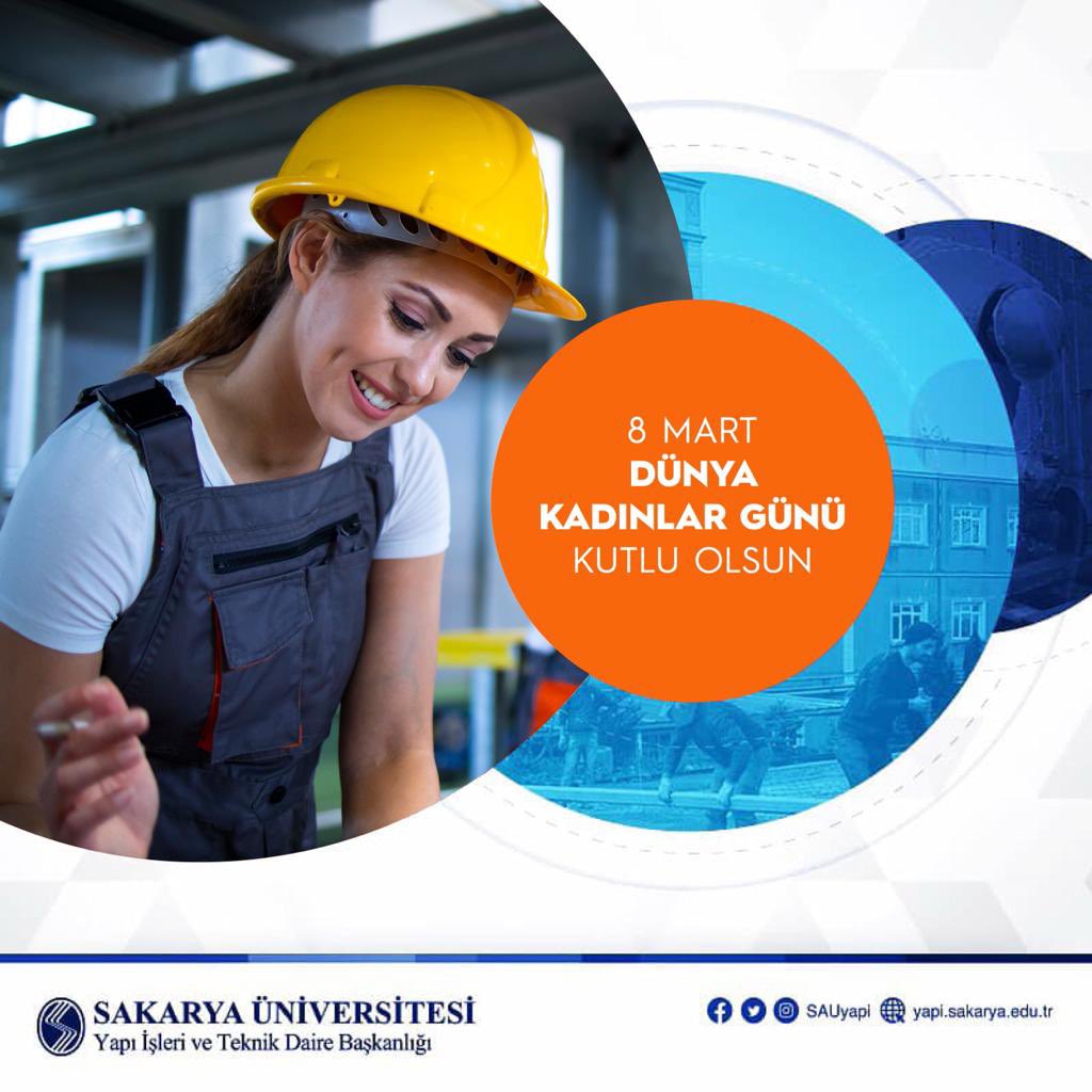 Üniversitemizin Güzelleşmesinde Sizlerin Dokunuşları Var.
Kadın emeği hayatı güzelleştiriyor. Emekleri ile dünyayı güzelleştirip , yaptığı her işe değer katan tüm Kadınlarımızın 8 Mart Dünya Kadınlar Günü Kutlu Olsun

<a href="/YusufDemirTr/">Yusuf DEMİR</a> 
<a href="/sakaryauni/">Sakarya Üniversitesi</a> 

 #8MartDünyaKadınlarGünü