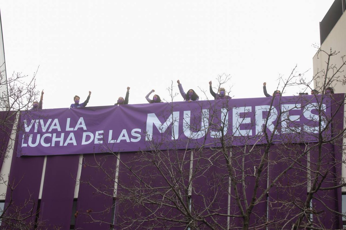 Viva la lucha de las mujeres ✊💜

#QueNadaNosLimite #8M2021