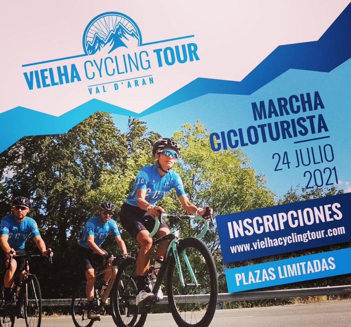 visitvielha's tweet photo. Vielha cycling tour 👉 Tu próximo desafio 🚴🏻‍♀️ del 2021.Marcha cicloturista que transcurrirá por @Val_dAran @HauteGaronne y @hautespyrenees  ¿Te animas? cc @esciclismo @Ciclismoafondo_ 
https://t.co/6Bwga13CX9 https://t.co/uEfGXaKFzk