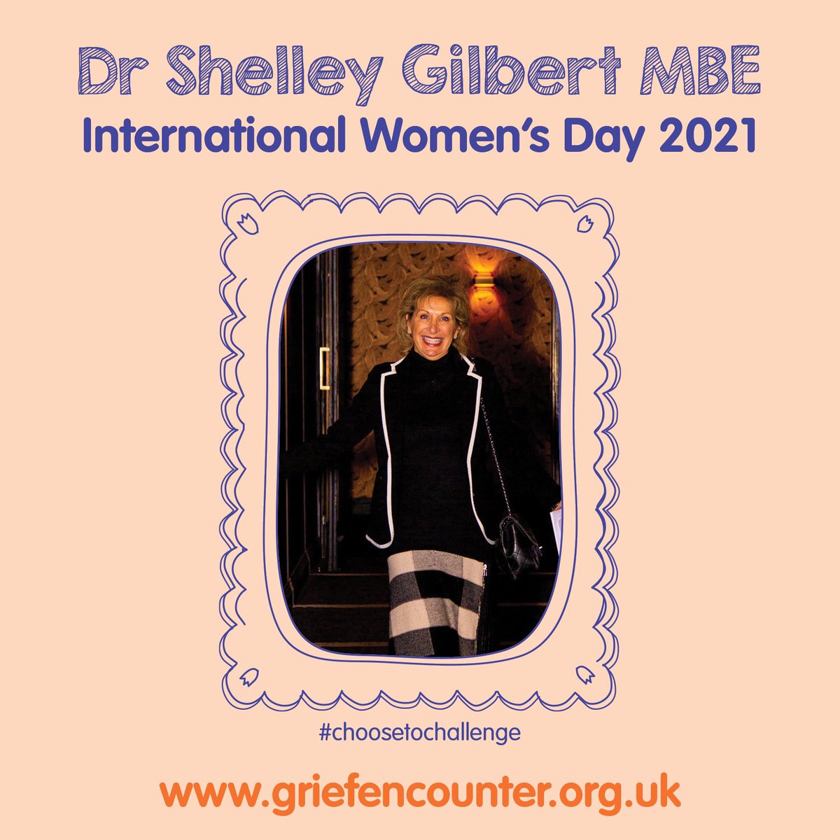 griefencounter's tweet image. Today we shout about our amazing Founder, Dr. Shelley Gilbert MBE. 
Over the last 17 years, Shelley has given thousands of bereaved children, young people and their families, a lifeline and a way to move positively through their grief journey. #journorequest #IWD2021 #grief