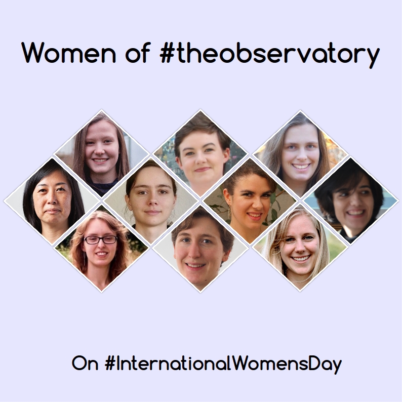 DrRemeis's tweet photo. Today, #theobservatory is going to highlight several women of the observatory and their research.

#InternationalWomensDay #WomenInSTEM #meineFAU #Weltfrauentag https://t.co/lmpsbtIRPh