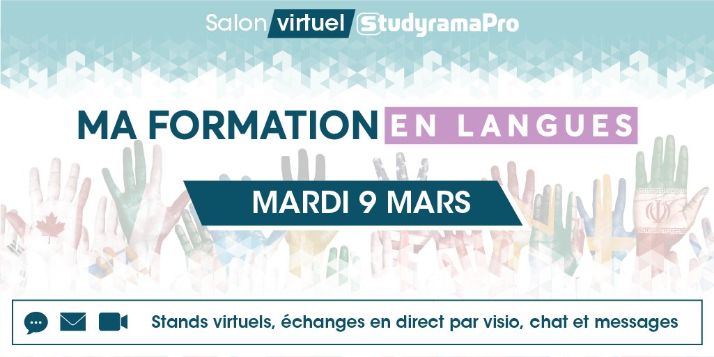Apprendre le #mandarin 🇨🇳 ou l’#arabe : est-ce aussi difficile qu’on l’imagine ? | Ne ratez pas la e-conférence animée par  Yasmina Haddou-Essom, rédactrice en chef de #StudyramaPro à 19h !