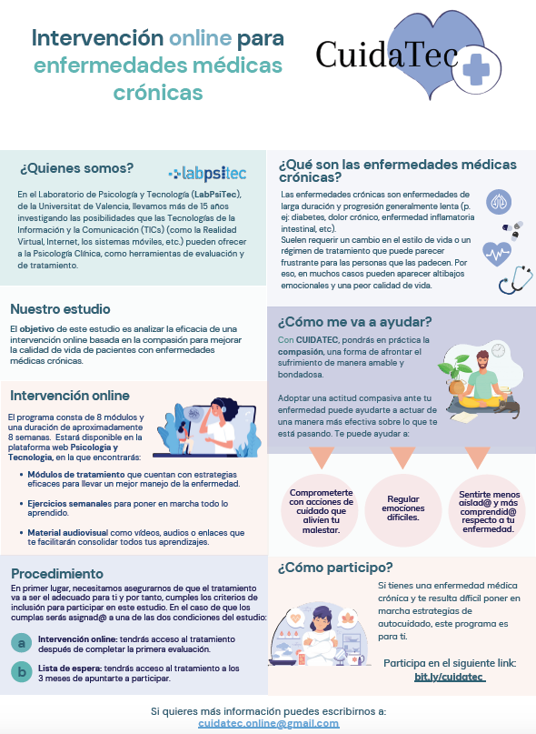 Comienza en la  <a href="/UV_EG/">Universitat València</a> un estudio online para pacientes de enfermedad crónica, por ejemplo fibromialgia.  red.fibro.pro/online/