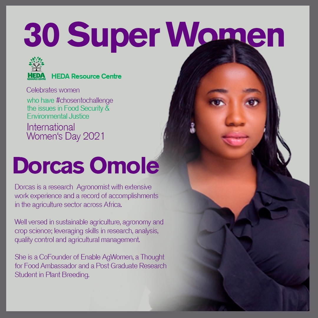 HEDAgenda's tweet photo. Celebrating our 30 Super Women in food and environment! 
Research and Nutrition #ChooseToChallenge  #InternationalWomensDay #IWD2021 https://t.co/ezsMPzZGqG