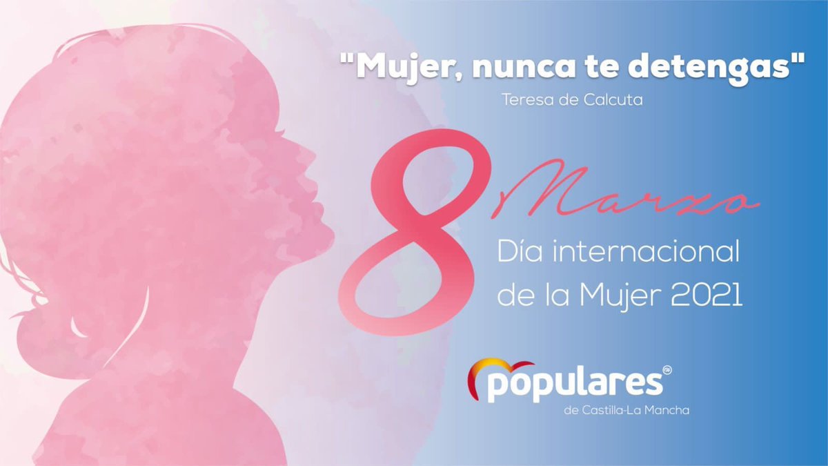 NNGGAlmagro's tweet photo. 👧🏻👩👩‍🦳👵 ¡Feliz #DíaDeLaMujer a todas las mujeres que trabajan por la igualdad real de oportunidades! Vosotras sois ejemplo de trabajo, talento, compromiso, éxito, responsabilidad... y conseguís crear una sociedad más justa. 

"Mujer, nunca te detengas" 

#8M https://t.co/VzL1e2pioB