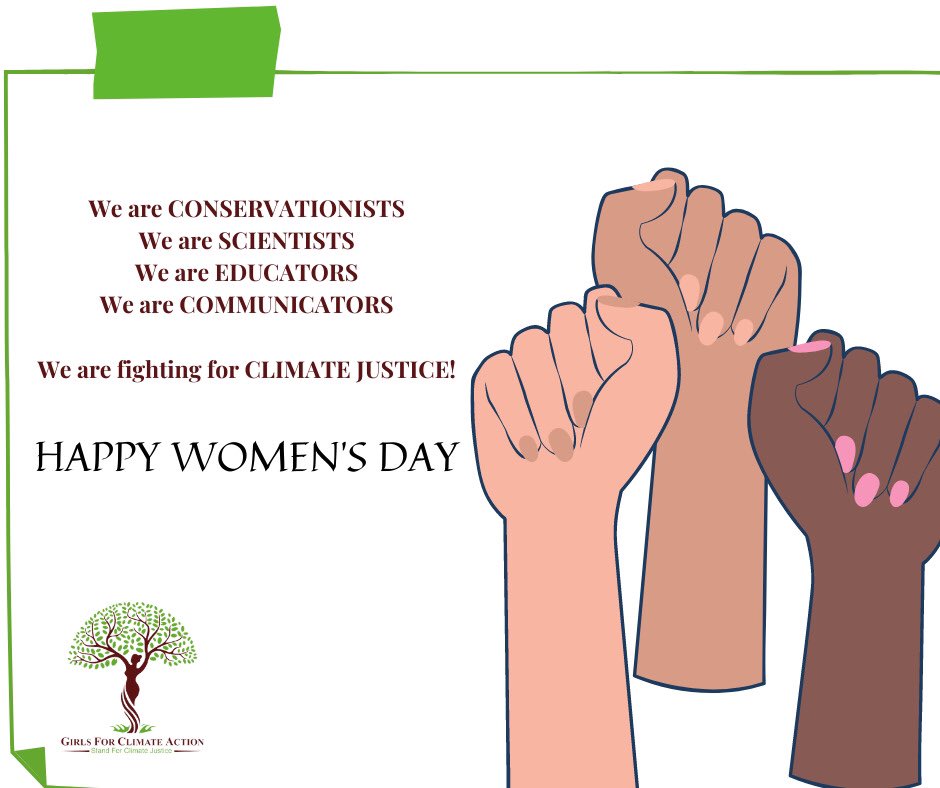 G4CAGreenMaster's tweet photo. Happy International women’s day to all women! #IWD2021 https://t.co/OyqA4K65Xu