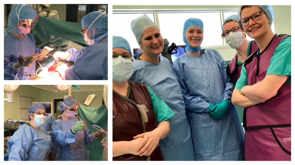 Chloe EH Scott (@edinburghknee) on Twitter photo We have such a great bunch of female trainees at <a href="/EdinOrthopaedic/">Edinburgh Orthopaedics</a> - I am lucky that I get that work with them every day
Now I just have to persuade some of them into a career in #arthroplasty !
💪🏻🦴🪛🔨
#orthopaedicsISwomenswork #IWD2021 #ILookLikeASurgeon #orthotwitter We have such a great bunch of female trainees at <a href="/EdinOrthopaedic/">Edinburgh Orthopaedics</a> - I am lucky that I get that work with them every day
Now I just have to persuade some of them into a career in #arthroplasty !
💪🏻🦴🪛🔨
#orthopaedicsISwomenswork #IWD2021 #ILookLikeASurgeon #orthotwitter