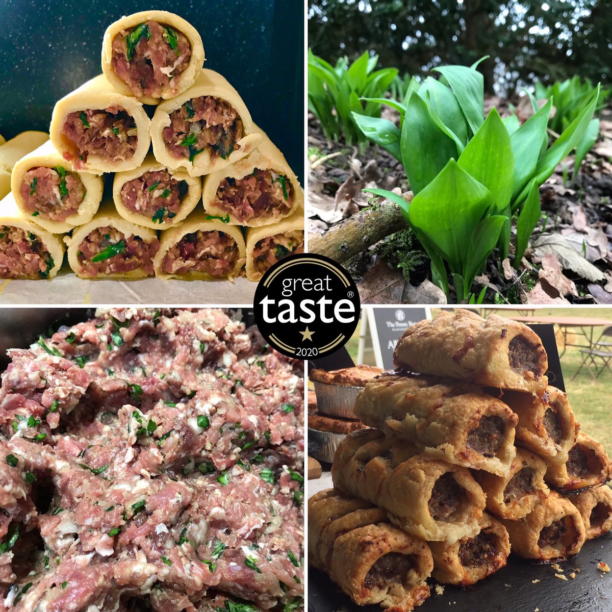 Good news! 🔊
We’ve been busy foraging the first of this season’s wild garlic....which means our wonderful woodland harvest of Muntjac &amp; Wild Garlic Sausage Rolls are now available again! 🌱🦌 #wildfood #sausagerolls #muntjac #wildgarlic #suffolk 
trulytraceable.com/where-to-find-…