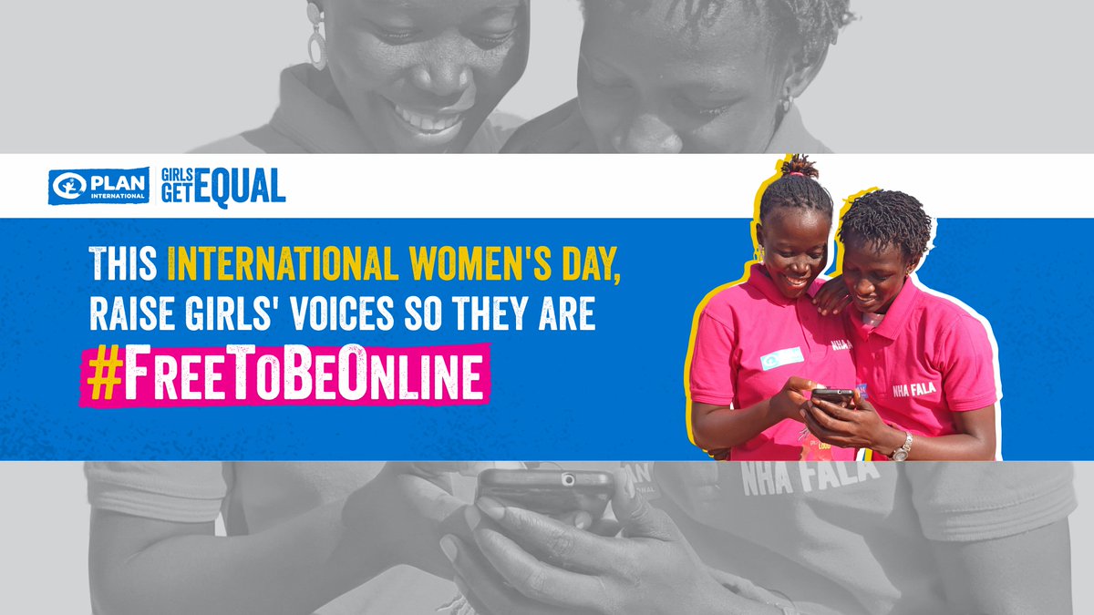 Every day girls are physically threatened, sexually harassed, body shamed and racially abused online.

Everyone has a role to play to end this –governments, families, communities, friends, and social media platforms.
This #IWD2021 raise girls’ voices so they are #FreeToBeOnline💪