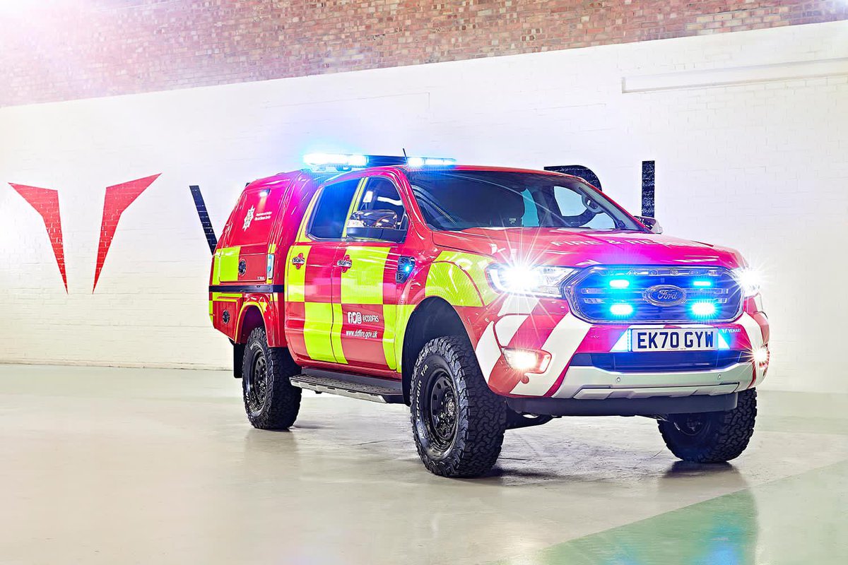 OHVConversions's tweet photo. We’re thrilled to unveil our stunning rapid response vehicles set for @CDDFRS in continuation of our exciting partnership with @forduk https://t.co/lOOE23KSzt