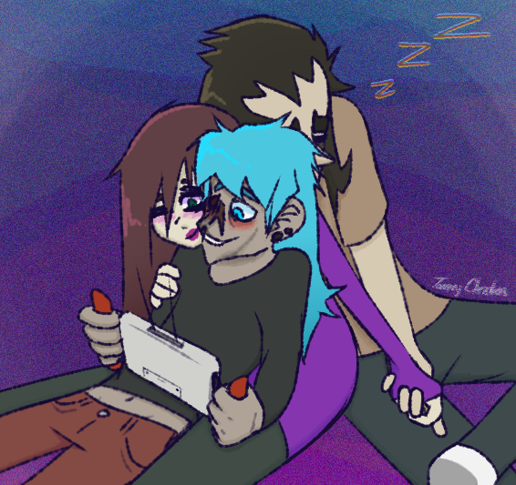 TommyChristmas8's tweet photo. Poly art. I love them. A lot. And I won't stop saying that. #sallyface #larryjohnson #ashleycampbell #larash #salash #larryxashley #ashleyxlarry #salxashley #ashleyxsal https://t.co/2t73zP1pXQ
