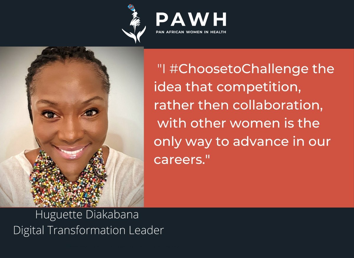 PanAfricanWH's tweet photo. Who said #women are better competing than collaborating? 

At @PanAfricanWH , we believe that #collaboration builds partnership and opportunity so, we couldn't agree more with @Huguette_D! 

Stay tuned for more #IWD2021 challenges from our #PAWH sisters‼️ https://t.co/pR7c1nIoi9