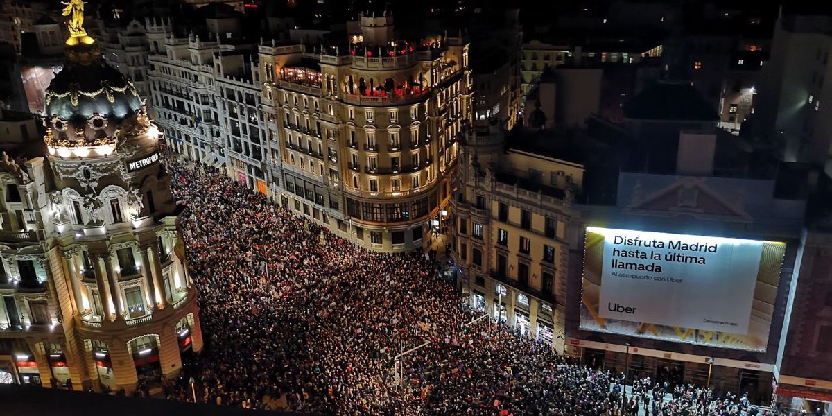 Gertxu's tweet photo. El feminismo es imparable. Ninguna acusación manipuladora podrá con ello. Volveremos a llenar las calles para defender la igualdad. Orgullo de todas vosotras 💜 #FelizDiaDeLaMujer #DiaInternacionalDeLaMujer #8marzo2021 https://t.co/jVfGtNKTAJ