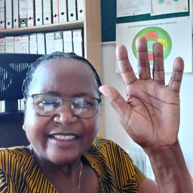 hospaz's tweet photo. #ChooseToChallenge #IWD2021
Supporting equal access to #PalliativeCare for ALL #women who need it
#Hospaz team joins the world in celebrating #IWD2021 starting with our director @eunicegarangan2
@MoHCCZim @UsaidZimbabwe @WomenofAfrica3 @GMCZimbabwe @ZBCNewsonline @StarFMNews https://t.co/BcNMYEfclp