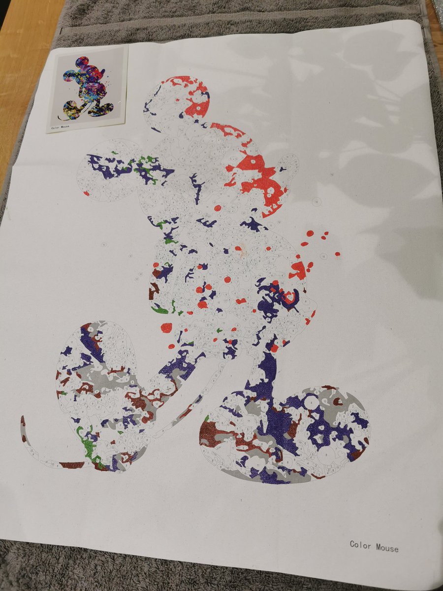 Lockdown 3.0 got me like Picasso....
🎨🖌️ #PaintbyNumbers #relaxing #lockdown3 #FreeMe