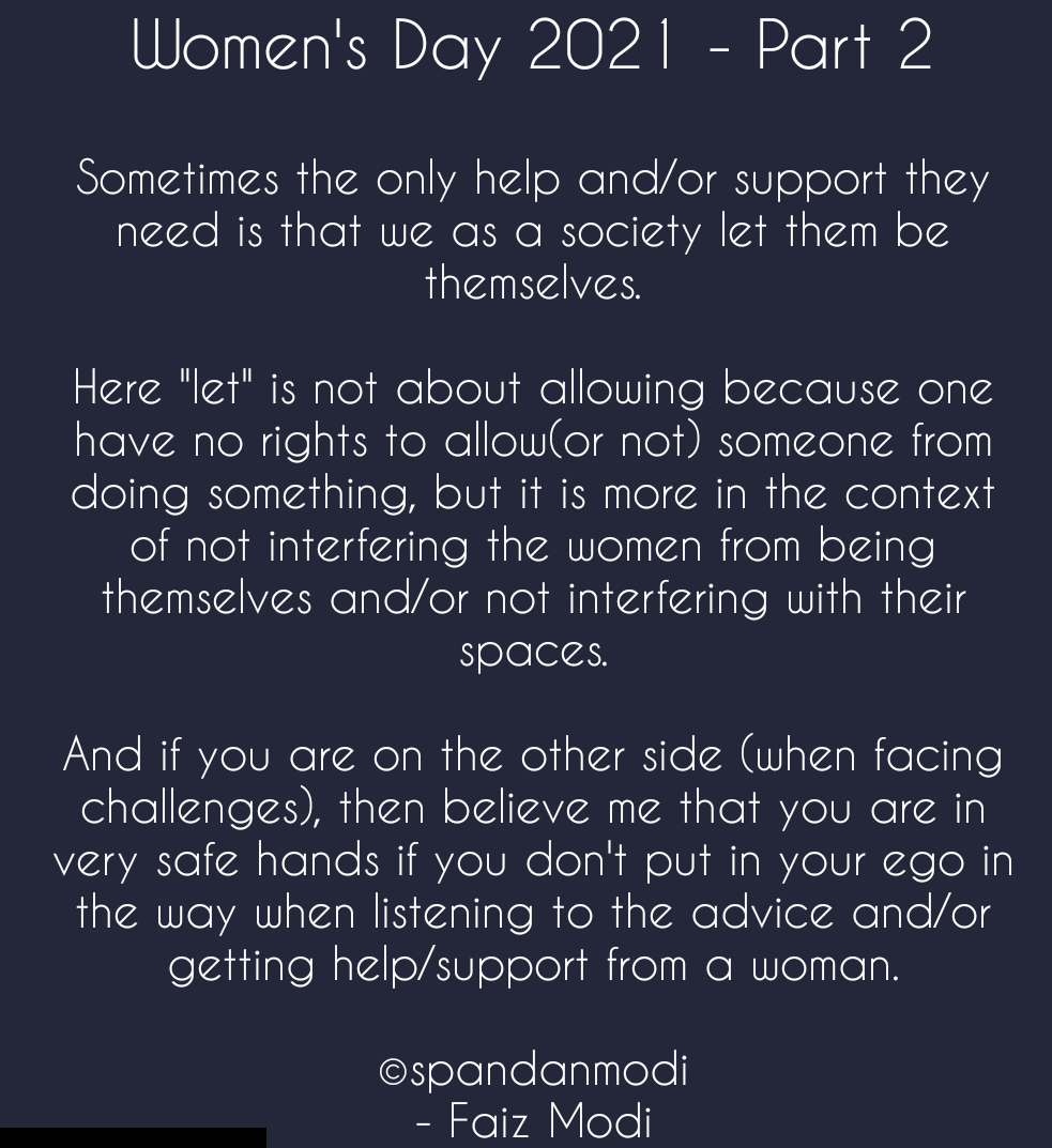 faizm0di's tweet photo. Happy Women's Day!!!
#InternationalWomensDay #internationalwomensday2021 #womensday2021 #WomensDay #challenges #donotinterfere #wonderwomen #superpowers #value #cherish https://t.co/6LdoJHciyb