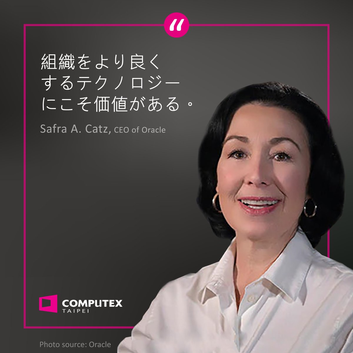 computex_taipei's tweet image. #COMPUTEXテックトーク
今日は #国際女性デー  です。この、女性のための記念日にちなんで、 #テクノロジー業界で活躍する女性 4名の名言をご紹介します！このようなトピックにご興味のある方は、ぜひこのツイートへのいいね！と、#COMPUTEX2021 のフォローをお願いします。