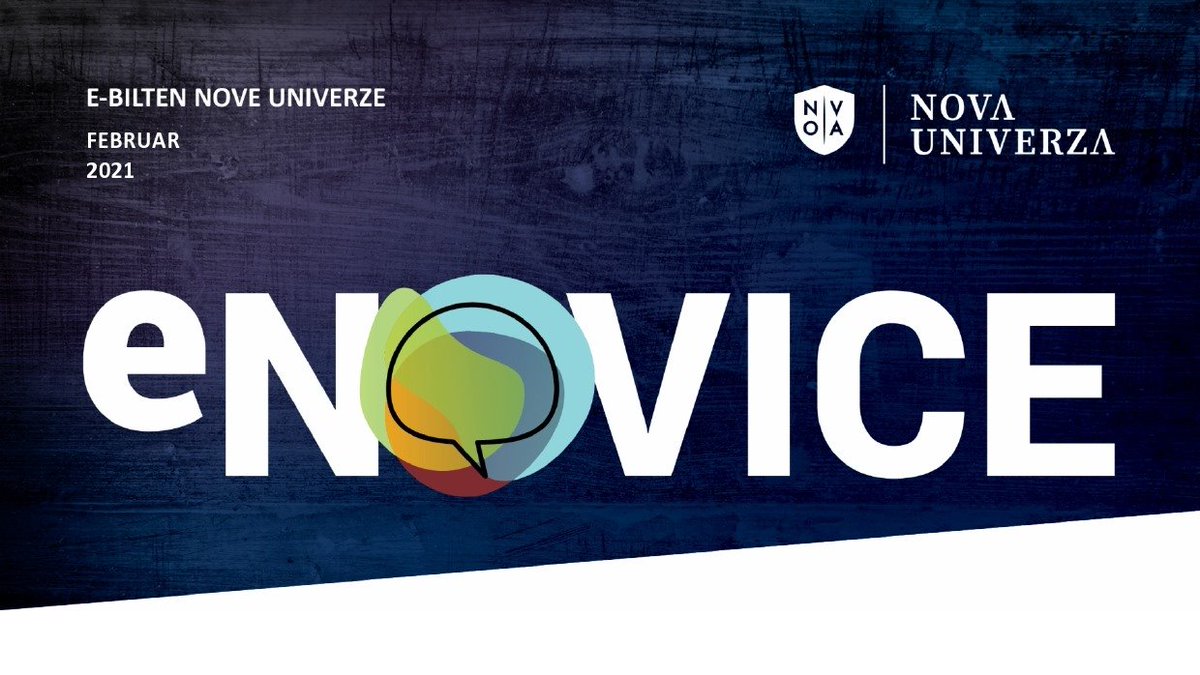 eNovice🌟

Te zanima, kaj se je februarja dogajalo na Novi univerzi❓

Vabljeni k branju nove izdaje eNovic. 🤩

🟢eNovice: nova-uni.si/nova-izdaja-en…