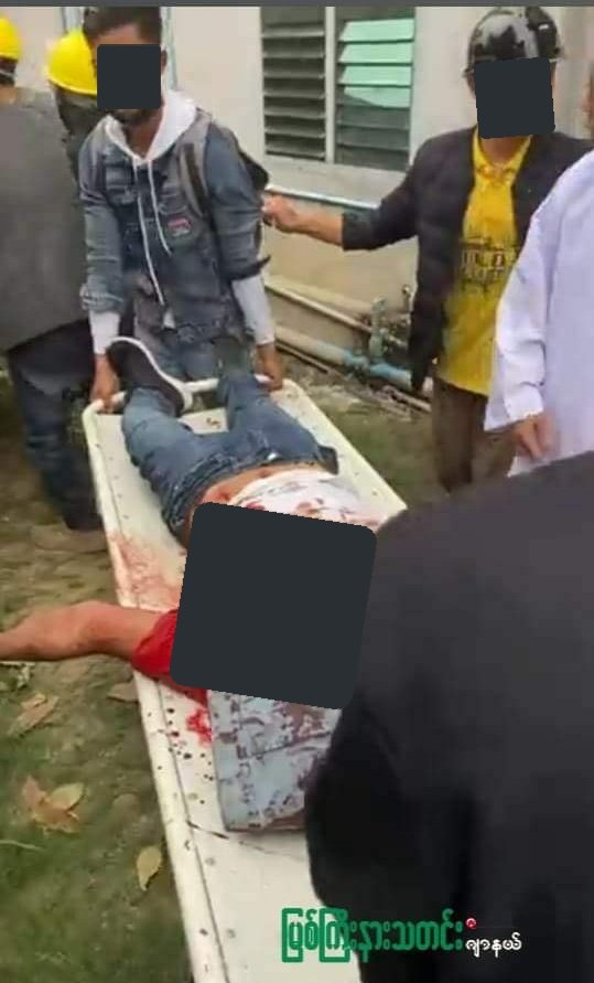 MayWongST's tweet photo. Another bloody Monday, this time in #Myitkyina #Kachin, northern #Myanmar where at least 2 people have been reported dead by local media. This as security forces shot to disperse protesting crowds. (Local media pics) #WhatsHappeningInMyanmar https://t.co/a6lYMNAnOd