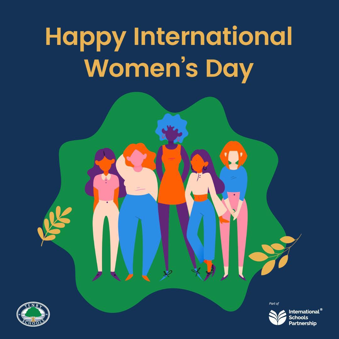 Happy International Women’s Day! 
#tenbySEG 
#ispschools 
#IWD2021