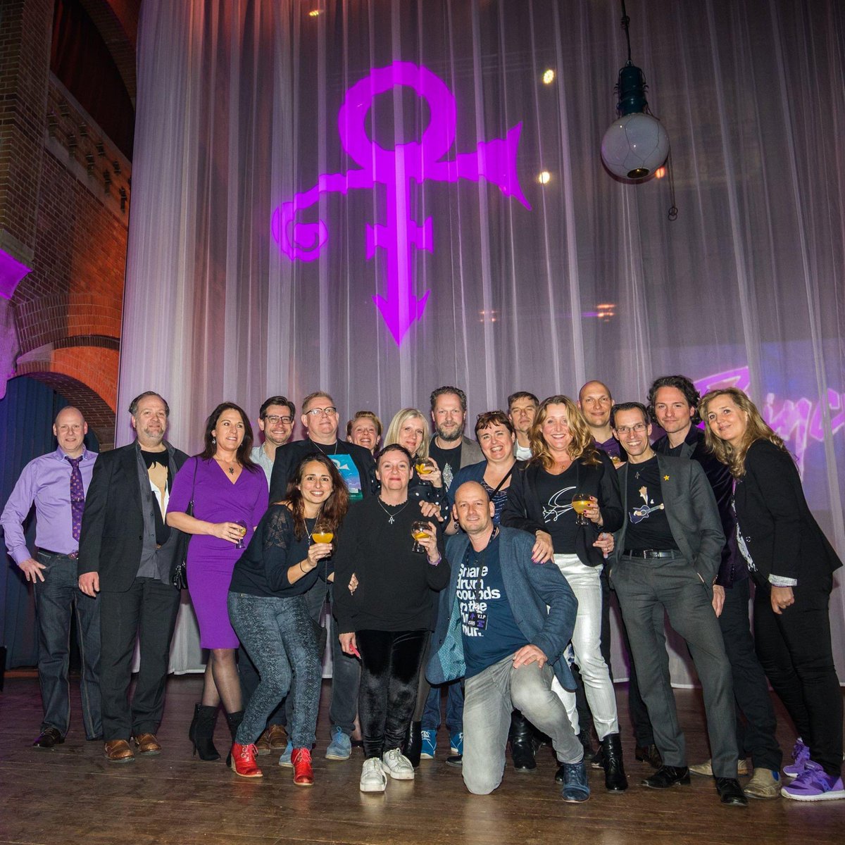 3 years ago opening of the #prince exhibition in @BeursVanBerlage #purplearmy #PRINCE4EVER @Mishell1972 @Cisko88 @Ecnirp1970