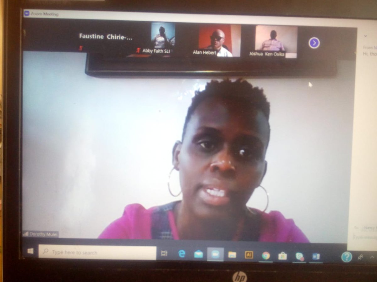 ActioNetwork's tweet photo. On this day, we are celebrating achievements made by women in our societies while being cognizant of their everyday challenges says Ms. Dorothy Mulei @PlanKenya at #ANDYChatCorner #ZeroBarriers4PWDs #HappyInternationalWomensDay2021 https://t.co/lN9Uu0Z42S