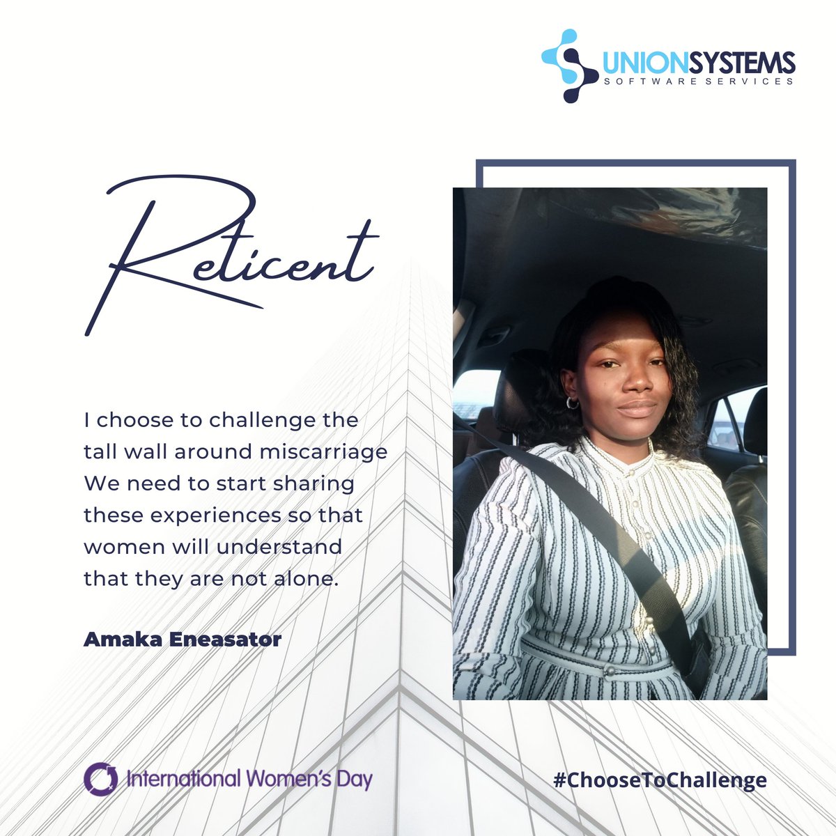 unionsystemshq's tweet photo. In celebration of #InternationalWomensDay, we asked our ladies to define themselves in one word and tell us what they #ChooseToChallenge in line with the theme of the year. 

Meet the amazing women of Union Systems.

#IWD2021 #unionsystems #WomenInTechnology https://t.co/D9VDUKi4ZS