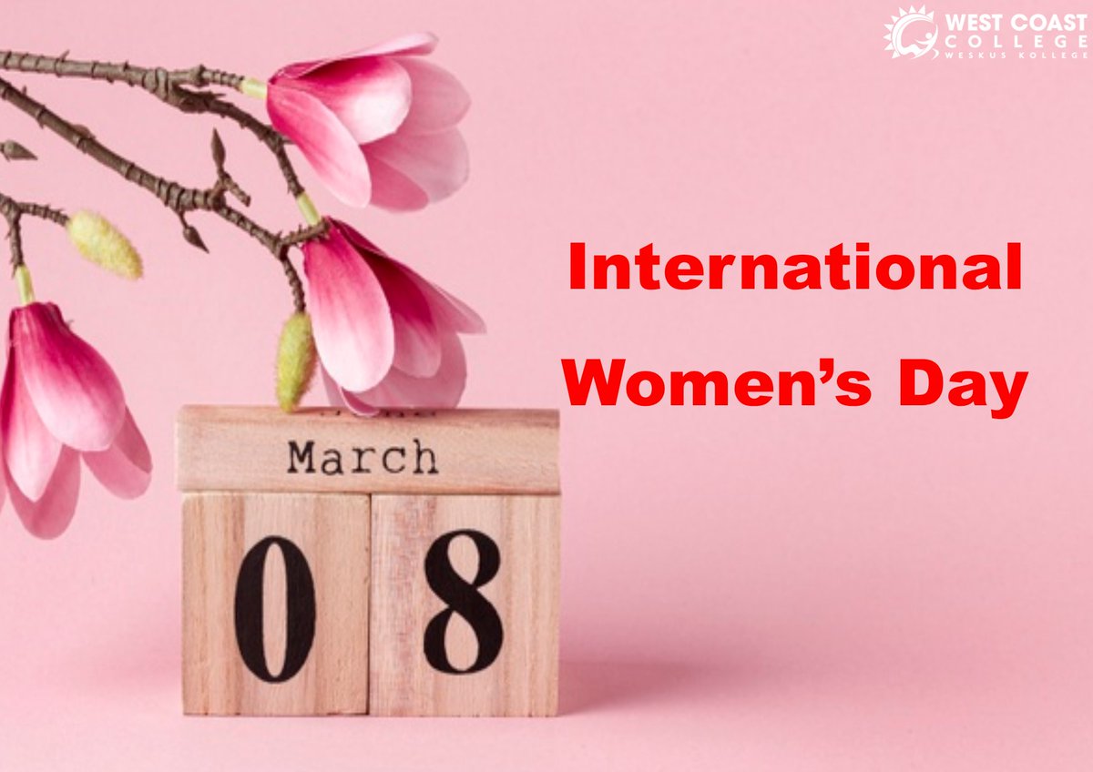 WestCoastCol's tweet photo. #InternationalWomensDay2021 https://t.co/NuUkdKGRHJ